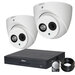 Dahua 2MP Kamerasystem FULL HD mit 2 Eyeball Kameras inklusive Mikrofon.
