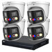 Dahua PoE-Kamerasystem 8MP – 180-Grad-Dual-Lens-TIOC-Set mit 4 Kameras