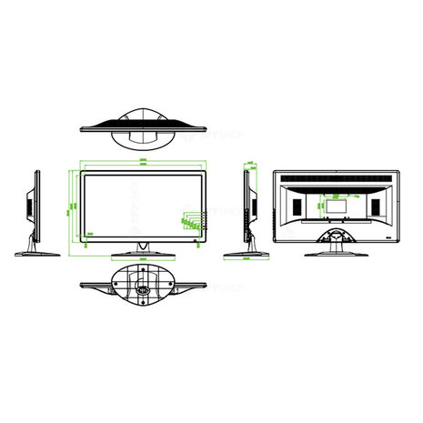 Full HD LED monitor Dahua LM22-L200