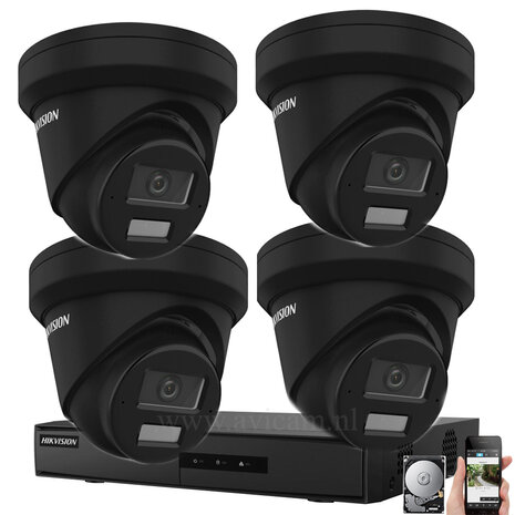 DS-7104NI-Q1/4P/M / DS-2CD2363G2-IU(BLACK) / 4