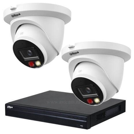 NVR4104HS-P-4KS3 / IPC-HDW2849TM-S-IL / 2