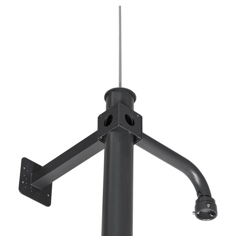 Cameramast antraciet