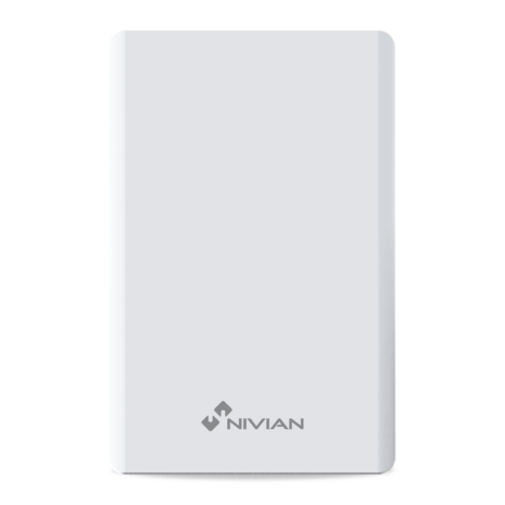 Nivian NVS-VIBRATION1 Vibrationsdetektor &ndash; Glasbruch oder Bewegung von Objekten.