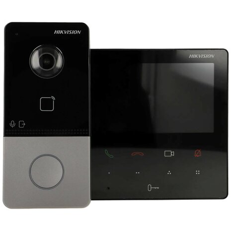 Hikvision DS-KIS606-P Smart PoE und WiFi Video-T&uuml;rsprechanlage.