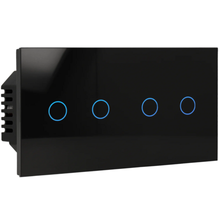 A-SMARTHOME Dubbel Paneel met Schakelaar - Kit voor Lichtschakelaars