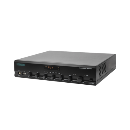 DSPPA DMA250U Klasse D Mengversterker - 250W - Bluetooth, USB &amp; FM - 70V/100V