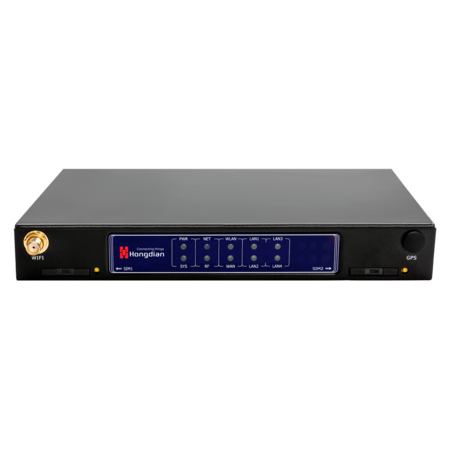 Hongdian Industri&euml;le 4G LTE Cat 4 Router - Dual SIM, WiFi &amp; 5 Ethernet-poorten