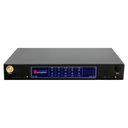 Hongdian Industri&euml;le 4G LTE Cat 4 Router - WiFi, GPS, Dual-SIM &amp; RS232/RS485
