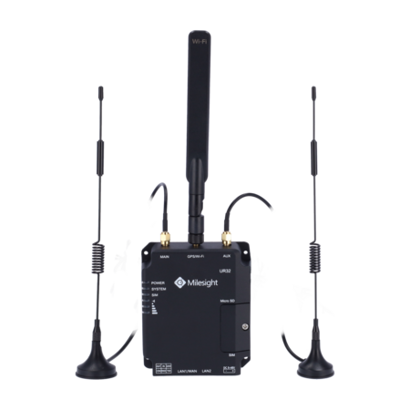 Milesight Industri&euml;le 4G LTE Cat 4 Router met Dual SIM WiFi en PoE