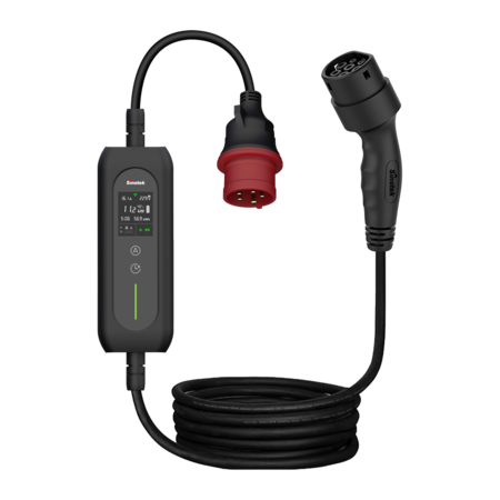 Nivian Draagbare EV Lader Type 2 - 11kW 16A 3-Fase - Tuya Smart - CEE - 5m Kabel