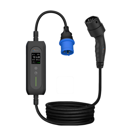 Nivian Mobiele EV Lader Type 2 - 7.4kW 32A 1-Fase - Tuya Smart CEE - 5m Kabel