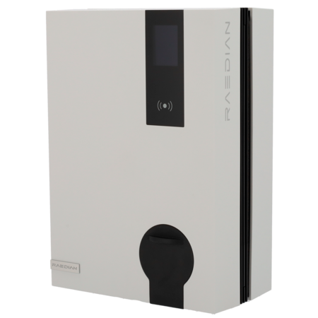Raedian NEO EV Lader 7.4kW Type 2 - 1-Fase Laadpaal met App en RFID - Wit