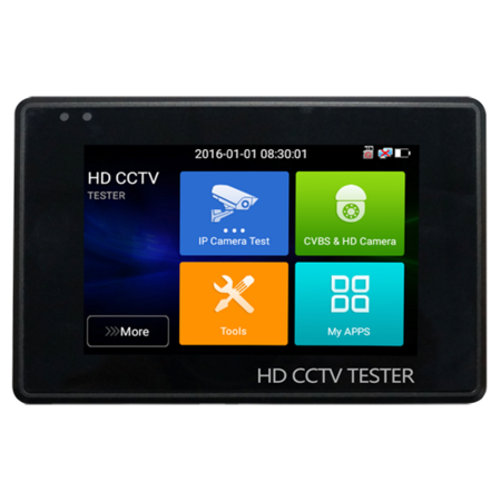 Safire CCTV-polsmonitortester 4" voor HDTVI, HDCVI, AHD, CVBS en IP-camera's