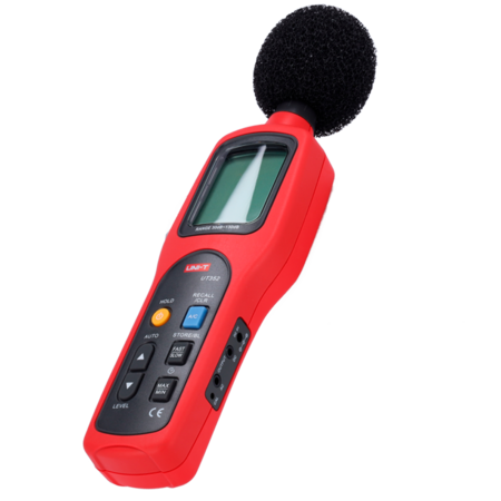 Geluidsniveaumeter UNI-T 30-130 dB - voor industri&euml;le metingen