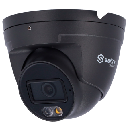 Safire Smart SF-IPT010A-2B1-DL-GREY 2MP Turret IP Camera met Mic Grijs