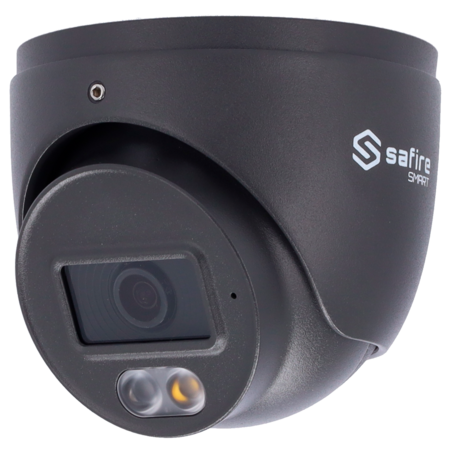 Safire Smart SF-IPT010A-4B1-DL-GREY 4MP Turret IP Camera met Microfoon - Grijs