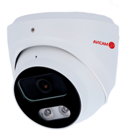 Avicam AV-IPT220A5DL Turret IP Camera - 5MP PoE Bewakingscamera voor Buiten