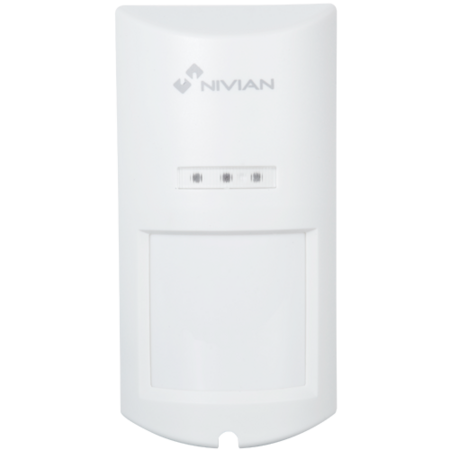 Nivian NVS-02T Volumetrische detector buiten Draadloos Compatibel met Alarm Panel.