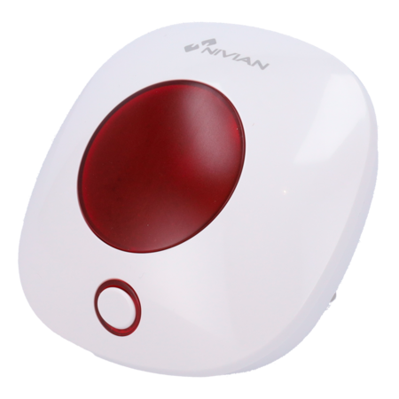 Nivian NVS-INDOORSIREN Binnensirene - Waarschuwingslicht / 85dB Sirene - Compatibel met Nivian alarmsets.