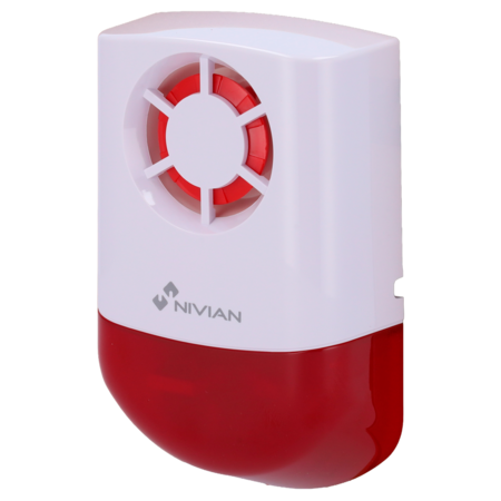 Nivian NVS-OUTDOORSIREN Buitensirene - Back-upbatterij.