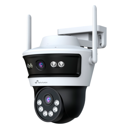 Nivian NV-MOTOCAM30DUAL-W6 Wifi Beveiligingscamera - 3MP - Lens 4mm