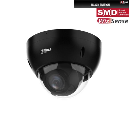 Dahua IPC-HDBW2841RP-ZS-Black 8MP IP Dome Camera, 4K Zwart