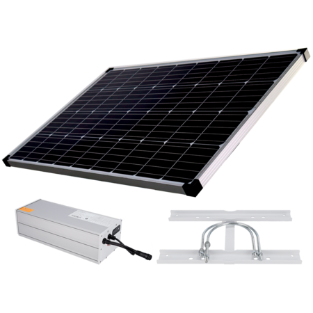 Safire CCTV Voedingssysteem op Zonne-energie 1280Wh voor Mastmontage