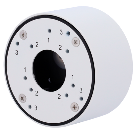 VCA Technology VCA-BJC07 Aansluitdoos voor Bullet Camera's - Aluminium RAL9003