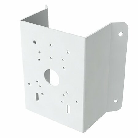 TVT TD-YZJ0601 Hoeksteun voor Bullet en PTZ Bewakingscamera's - Wit Metaal