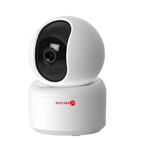 Binnen WIFI camera Avicam FULL HD PTZ draaien/kantelen, Autotracking, speaker, mic, sd slot.