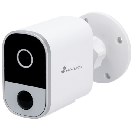 Nivian NVS-IPC-03-BAT Draadloze IP Camera - Full HD Accu Beveiligingscamera Buiten