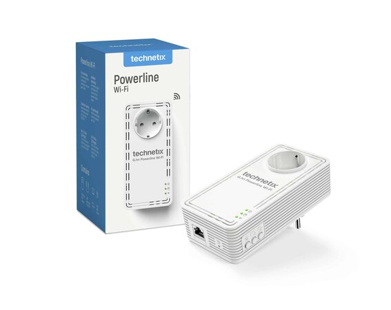 Powerline WiFi adapter PLA-WIFI-01 Plug &amp; play voor snelle internet via het stopcontact.