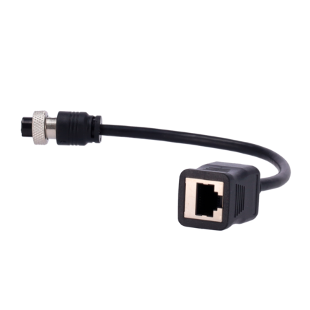 ST-6PINMALE-RJ45 Streamax Conversie 6 PIN mannelijk naar RJ45 mannelijk Lengte 15cm.