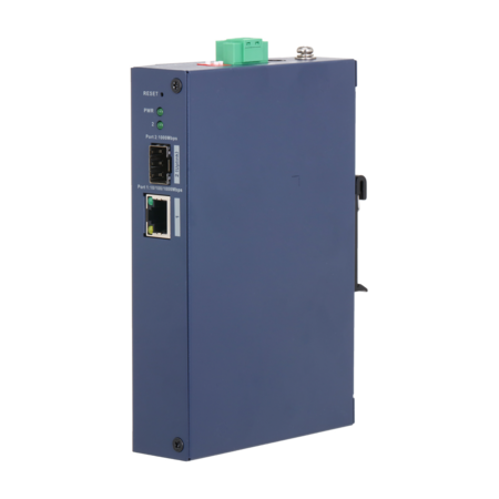 X-Security Industri&euml;le Managed Switch XS-SW1GE1SFP-MGD met SFP-uplink