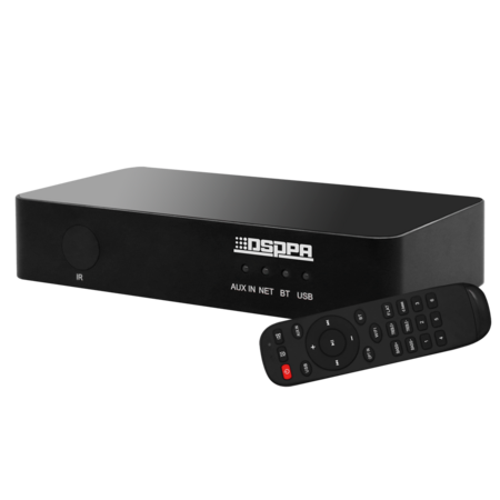 Draadloze Smart Audiospeler met WiFi, Bluetooth, USB en Afstandsbediening