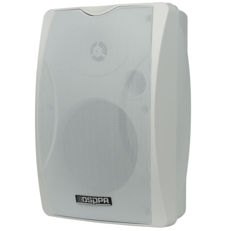 Actieve Wandluidspreker Set 2x30W - 5" Woofer &amp; 1" Tweeter - AUX &amp; MIC IN