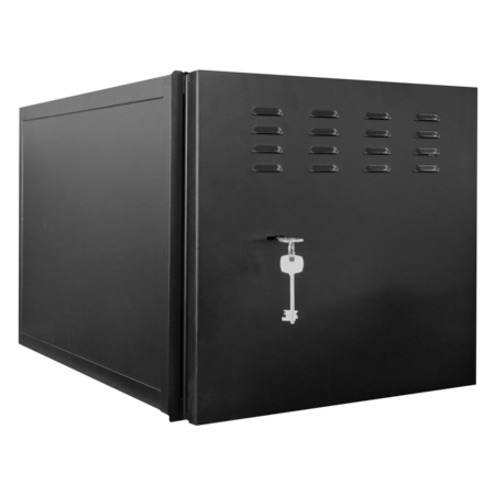 Metalen DVR Safe Box 19 Inch 6U - Beveiligingsbehuizing voor CCTV Recorders