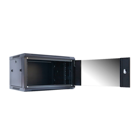 15U Wandrack Serverkast 19 Inch - 100kg Draagkracht - Glazen Deur 600x450mm