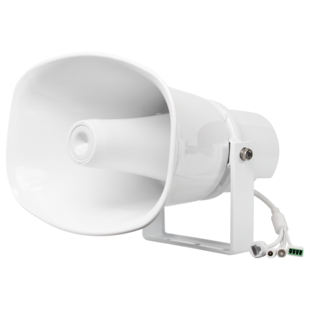 IP Hoorn Luidspreker - ONVIF, PoE+ &amp; MP3 - Weerbestendige Buitenluidspreker