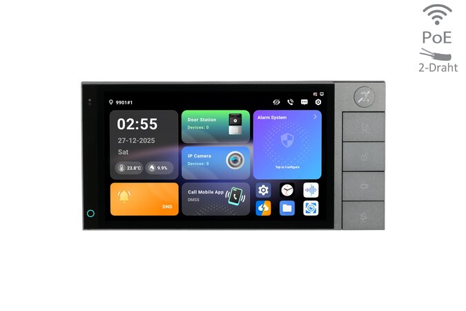 Dahua SCP3022B-IBZ-S Monitor - 7 inch Hybride Android Paneel