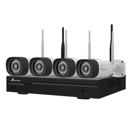 Nivian NV-KIT1630W6-4CAM WiFi CCTV Kit 16-kanaals NVR