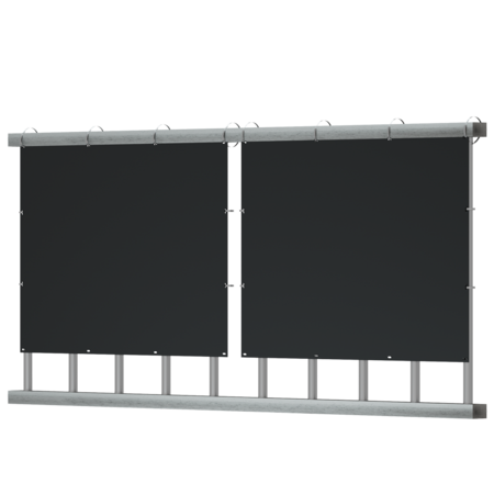 Balkonzonnepanelen TSUN Air Verticale Kit 2x200W