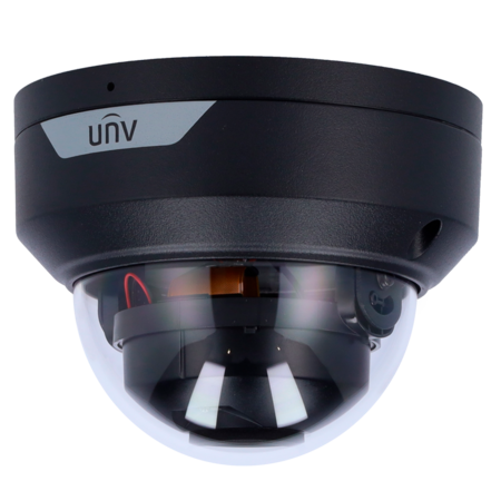 Uniview Dome Camera UV-IPC322LB-AF28WK-G-BLACK - 2MP Wi-Fi voor Buitenopstellingen