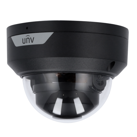 Uniview Dome Camera 4MP UV-IPC324LB-ADF28K-H-BLACK - IP67 voor buitenbeveiliging