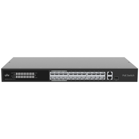 Uniview Cloud Managed PoE Switch 24 Poorten 250W voor IP-videobewaking
