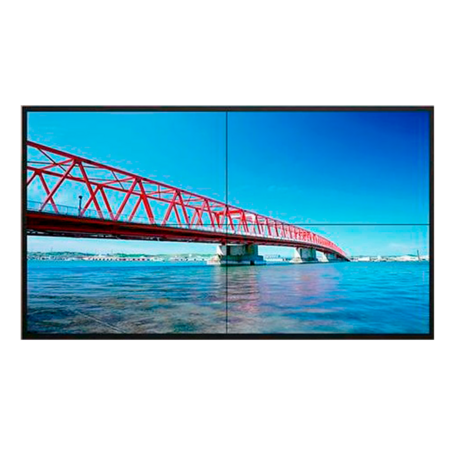 Uniview Videowall Kit 2x2 met 55 inch FHD-monitoren voor 24/7 gebruik