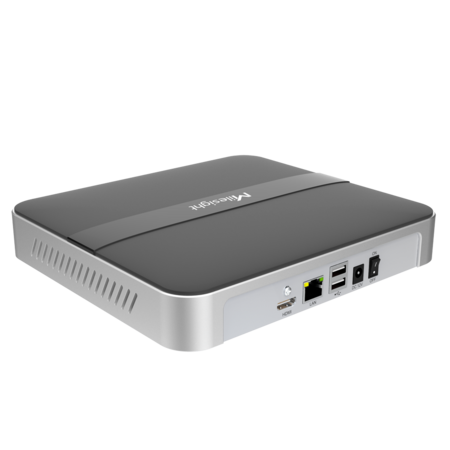 Milesight 4K Mini NVR MS-N1008-UC - 8 Kanalen voor IP-camera's