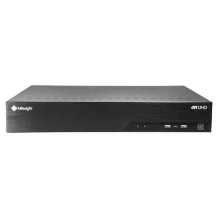 Milesight NVR Recorder MS-N8064-G voor 64 IP Camera's - 4K Resolutie met RAID