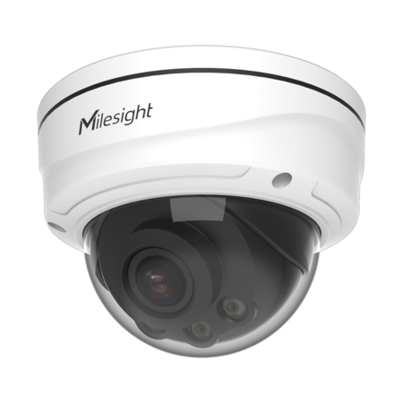 Milesight Dome IP-camera MS-C5372-RFPG1 met 5MP resolutie en AI-videoanalyse