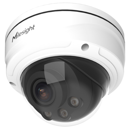 Milesight Pro Dome IP-camera 6MP met AI-videoanalyse voor professionele beveiliging